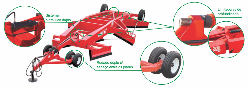 Plaina Niveladora Multilâminas Agrimec